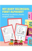 My Baby Bilingual First Alphabet Reading Vocabulary Books (English Urdu)