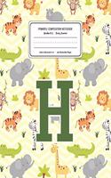 Primary Composition Notebook Grades K-2 Story Journal H