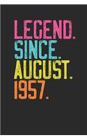 Legend Since August 1957