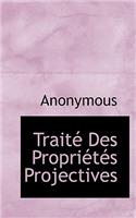 Trait Des Propri T?'s Projectives