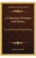 Collection of Psalms and Hymns