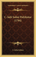 C. Iulii Solini Polyhistor (1794)