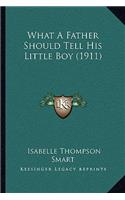 What A Father Should Tell His Little Boy (1911)