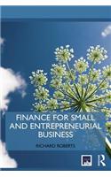 Finance for Small and Entrepreneurial Businesses