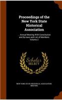 Proceedings of the New York State Historical Association