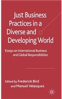 Just Business Practices in a Diverse and Developing World