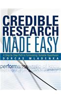 Credible Research Made Easy: A Step by Step Path to Formulating Testable Hypotheses(English)