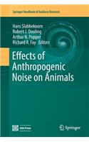 Effects of Anthropogenic Noise on Animals