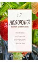 Hydroponics Beginners Gardening Guide: How to Start a Hydroponics System Step by Step(English)