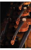 String Instruments Notebook: 150 page Notebook Journal Diary