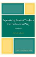 Supervising Student Teachers The Professional Way