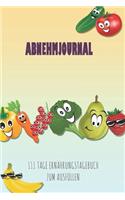 Abnehmjournal - 111 Tage Ernährungstagebuch zum Ausfüllen
