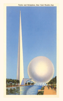 Vintage Journal Trylon and Perisphere, New York World's Fair, 1939