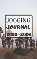 Jogging journal 2020-2024: Running logbook, Running journal Calendar - 6 x 9 inches x 120 pages - Daily training log workout - Runner Book tracker 2020-2024