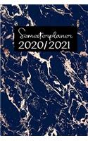Semesterplaner 2020 2021: Planer für Studenten für 2020 und 2021 Band 1 mit Register für Adressen