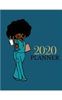 2020 Planner: Nurse Planner 2020 Weekly, Monthly, Daily Calendar Planner Organizer Notebook For Nurses Nursing Planner