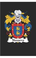 Navarro: Navarro Coat of Arms and Family Crest Notebook Journal (6 x 9 - 100 pages)