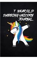 7 Year Old Dabbing Unicorn Journal: Best Unicorn Journal and Sketchbook - perfect Drawing, sketching & Crayon Coloring A Large Journal With Blank Paper For Drawing