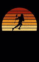 Lacrosse Spieler Notizbuch