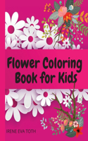 Flower Coloring Book for Kids