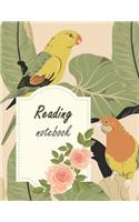 Reading notebook