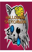 Halloween Sketchbook: Kids Halloween Sketchbook 6" x 9" 40 Pages Of Sketch Paper, Draw Your Own Pumpkins, Witches, Ghosts, Zombies Etc