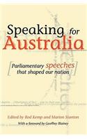 Speaking for Australia