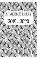 Academic Diary 2019 - 2020: Patterned Swirls Cover, Academic Weekly Diary with Added Extras to Help the Student/Teacher