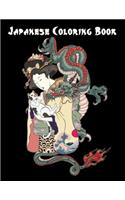 Japanese Coloring Book