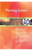 Planning System A Complete Guide - 2020 Edition