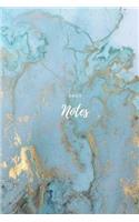 Daily Notes - Marble and Gold