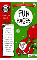 Fun Pages Christmas Activity Book for Kids