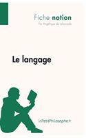 langage (Fiche notion)
