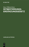 Mitbestimmungs-Ergänzungsgesetz