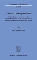 Alimenta Consanguineorum