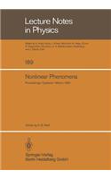 Nonlinear Phenomena