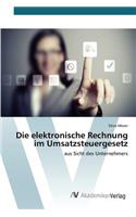elektronische Rechnung im Umsatzsteuergesetz