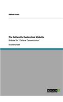 The Culturally Customized Website: Gründe für "Cultural Customization"