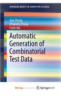 Automatic Generation of Combinatorial Test Data