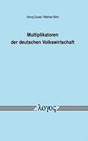 Multiplikatoren Der Deutschen Volkswirtschaft