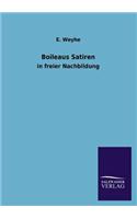 Boileaus Satiren: (German)