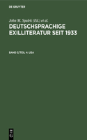 Deutschsprachige Exilliteratur seit 1933, Band 3/Teil 4, USA