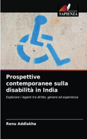 Prospettive contemporanee sulla disabilità in India