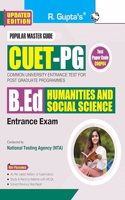 CUET-PG: B.Ed (Humanities and Social Science) Entrance Exam Guide