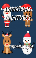 Christmas Creatures Coloring Book