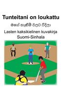 Suomi-Sinhala Tunteitani on loukattu Lasten kaksikielinen kuvakirja