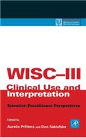 Wisc-III Clinical Use and Interpretation