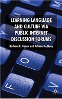 Learning Language and Culture Via Public Internet Discussion Forums