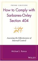 How to Comply with Sarbanes-Oxley Section 404