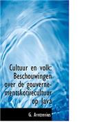 Cultuur En Volk
